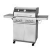BBQ ΥΓΡΑΕΡΙΟΥ GS GRILL VIEW 4+1+1 ΙΝΟΧ - 18kW - Image 3