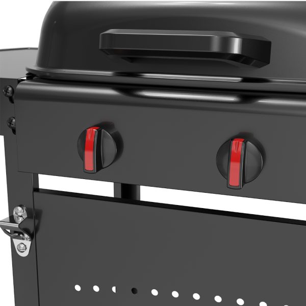 BBQ ΥΓΡΑΕΡΙΟΥ GS GRILL 2 + PLANCHA 8kW - Image 6