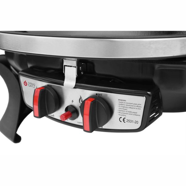 BBQ ΥΓΡΑΕΡΙΟΥ GS GRILL 2 MINI - 5kW - Image 6
