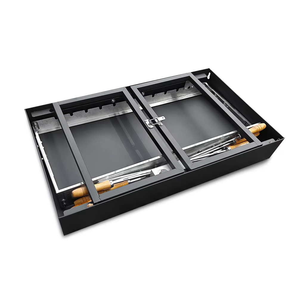 ΦΟΡΗΤΗ ΑΝΟΞΕΙΔΩΤΗ ΚΟΝΤΟΣΟΥΒΛΙΕΡΑ ΜΕ ΜΕΤΑΛΛΙΚΗ ΒΑΣΗ - Image 2