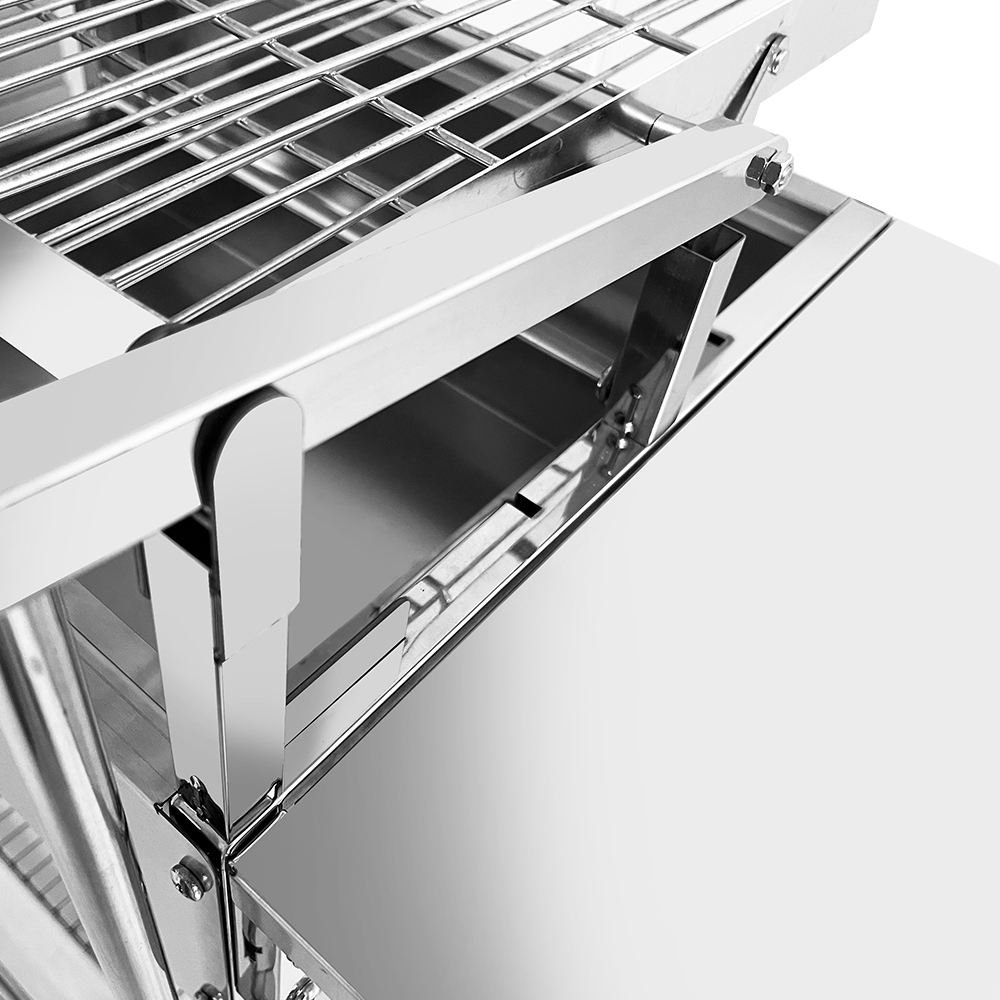 ΑΝΟΞΕΙΔΩΤΗ ΠΕΡΙΣΤΡΕΦΟΜΕΝΗ ΨΗΣΤΑΡΙΑ ΜΕ ΠΕΝΤΑΛ ΠΟΔΙΟΥ - Image 2